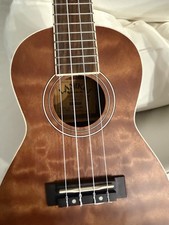 Luna Ukulele Soprano Natural Finish w Carry Case PLS SEE DESC RE SHIP PRICE picture