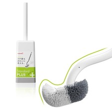 Marbarsse Bathroom Toilet Bowl Brush and Holder, Curved Design Dismount Toile... picture