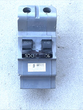 Connecticut Electric UBIF2100N 100 Amp 2 Pole Bolt on Circuit Breaker FLAWED picture