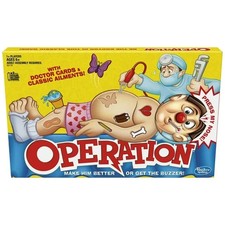 Operation Electronic Board Game with Doctor Cards and Funny Ailments picture