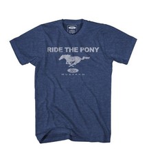 Ford Mustang Ride The Pony  T-Shirt New picture