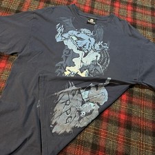 Rare Vintage Y2K Grail 2000s JNX RPG Graphic Video Game T Shirt XL picture