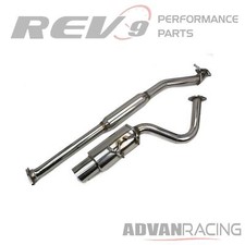 Rev9 Single Exit Cat-Back Exhaust Kit Stainless 4