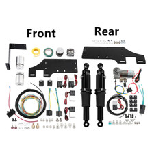 Front Air Ride Lowering Kit & Rear Suspension For Harley Street Road Glide 14-Up picture