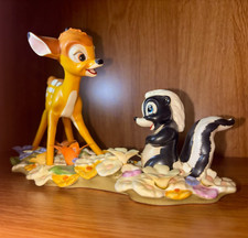 Walt Disney Classics-Bambi and Flower-New in Box w/COA also has Thumper 50th. picture