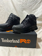 Brand New Timberland PRO Reaxion Waterproof Comp Toe Women Work Boots Black 7.5M picture