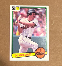 Donruss 1983 Donruss Wade Boggs #586 RC Rookie Boston Red Sox Baseball Card picture