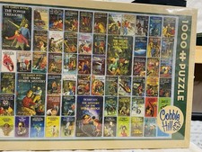 Hardy Boys 1000 Piece Puzzle Cobble Hill 2016 Vintage Book Covers Sealed picture