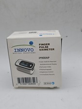  Innovo Deluxe Fingertip Pulse Oximeter Blood Oxygen Monitor Heart ip900AP picture