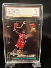 1993 Fleer Ultra Michael Jordan NBA Jam Session #216 GEM 10 picture