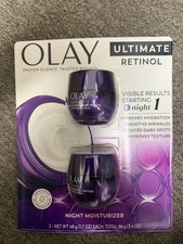 Olay Ultimate Retinol 24 + Vitamin E Peptide Night Moisturizer 1.7oz 2-Pack picture