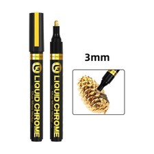 Liquid Chrome Mirror Markers Pens Waterproof DIY Paint Marker for Art Craft US picture