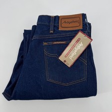 Vintage Sedgefield Jeans Mens 36x34 Dark Wash Indigo Comfort Cut Made in USA NWT picture