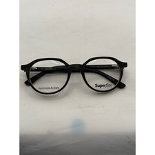 Superflex Kids Eyeglasses Frames Black Woodgrain Handmade Acetate New picture