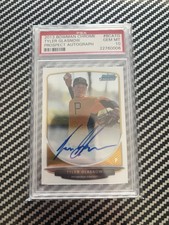 2013 Bowman Chrome Prospects Autographs Tyler Glasnow Auto picture