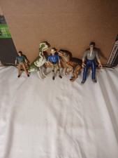 Vintage Jurassic Park Action Figure Lot Kenner 1993 Dinosaurs Alan Grant ID4 picture