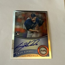 2011 Topps Chrome - Craig Kimbrel #195 Rookie Autographs (AU, RC) picture