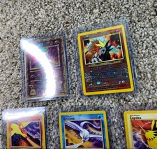 Ancient Mew,Entei Black Star Promo, Legendary Birds Black Star Promos (NM) picture