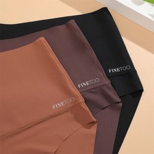 FINETOO Women's Seamless High Waist Shapewear Tummy Control Hip Lift Briefs picture