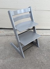 Stokke Tripp Trapp Baby Child Toddler High Chair - Storm Grey (Gray) B picture