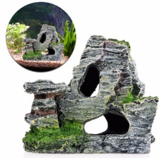 Aquarium Decor Fish Tank Ornament Rockery Hiding Cave Landscape Underwater Decor picture