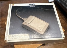 NEW Apple Mouse IIc Vintage Original Box Never Used Packing List Manuel picture