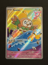 Rowlet 043 Black Star Promo Pokémon First Partner Illustration Rare picture
