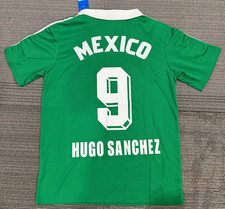 1986 Mexico Home Retro Jersey Hugo Sanchez S-3X picture