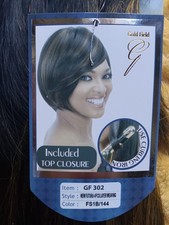 New Futura 4 Piece Layered Weaving Heat Resistant Synthetic Hair Color 1B/144 picture