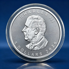 2026 Canada 1 oz .9999 Silver Maple Leaf $5 Coins picture