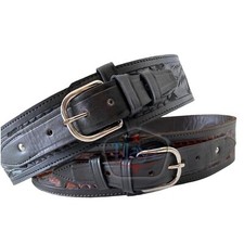 OUTLAW USA 357 TJAYZ New Leather Cartridge Belt Western 