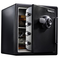 SentrySafe SFW123CS Fire-Resistant and Waterproof Safe, Dial Combination Lock, 1 picture