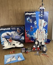 Playmobil City Action 6195 6196 Space Rocket Launch Site Shuttle Set Incomplete picture