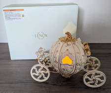 Lenox Disney Cinderella's Enchanted Coach Figurine 868804 Light-Up Porcelain NIB picture