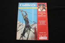 1955 MARCH 4 COLLIER'S MAGAZINE - GREGORY PECK - MOBY DICK COVER - E 30454 picture