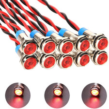 10Pcs 6Mm 1/4