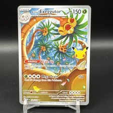 Alolan Exeggutor 129/128 Illustration Rare Me: 30th Celebration Full Art Holo picture