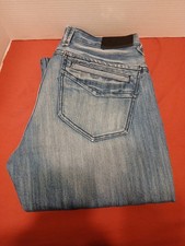 Mens Blue Denim 24k Gold Label Jeans  34x34  Fast Ship  picture