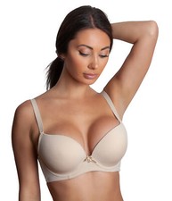 Affinitas Parfait Jeanie Molded Plunge Smooth T-shirt Bra 4801 SIZE 36D picture