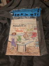 Vintage 1998 Mitchell's Beanie Baking Book NIP. TY Beanie Baby Collectible Rare picture
