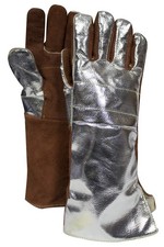 Extreme Heat, Rayon Back Glove with Thermal Leather Palm, 1000 Degree Tested,... picture