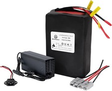 BtrPower 36V Battery Pack 25Ah Lithium LiFePO4 for Bicycle Motor E_Bik,e 50A BMS picture