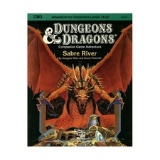 TSR Basic D&D Sabre River VG+ picture