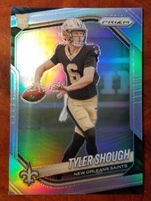 2025 Panini Prizm Tyler Shough Silver Prizm Rookie RC #327 Saints picture