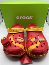 McDonald’s x Crocs Red Happy Meal Classic Clog Unisex Men’s 9 Women’s 11 New Box picture