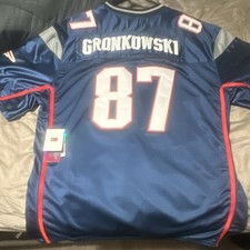 Mitchell and Ness Throwback 2010 Rob Gronkowski Patriots Jersey #87 Men's picture