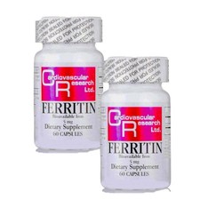 Cardiovascular Research Ferritin (Bioavailable Iron), 60 Count (Pack of 2) picture