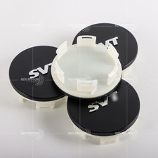 4Pcs Black Chrome Rim Hub Cover For 2011-2014 SVT Wheel Center Cap 2M5Z-1130-AA picture