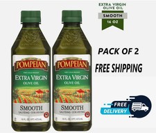 Pompeian Smooth Extra Virgin Olive Oil - 16 fl oz (Pack of 2) picture