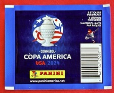2024 Panini Conmenbol USA Copa America - Stickers(5) Pack Brand New/Sealed picture